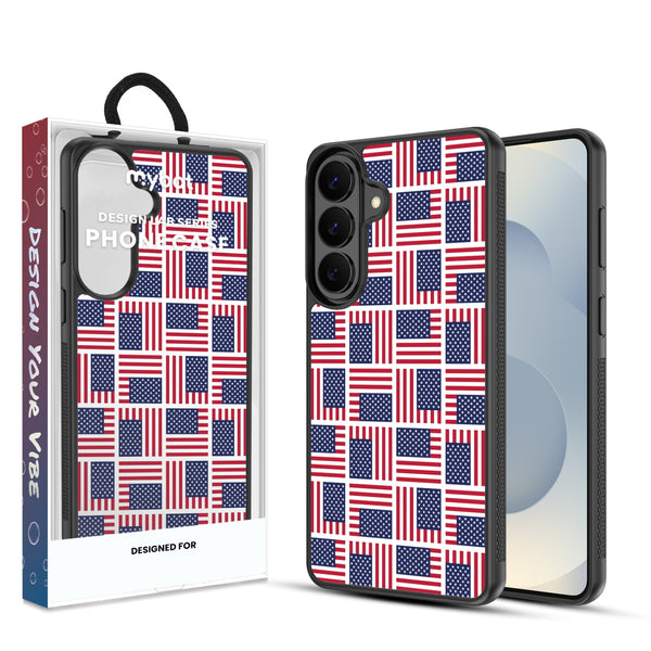 MyBat Design Lab Series Case for Samsung Galaxy S26 – Flag Patchwork - MSS26CSLESM519.JPG