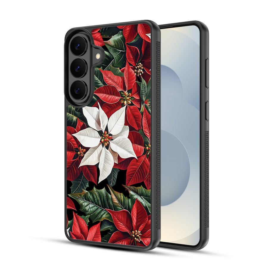 MyBat Design Lab Series Case for Samsung Galaxy S26 Plus - Christmas Poinsettias - MSS26PCSLESM301-2.jpg