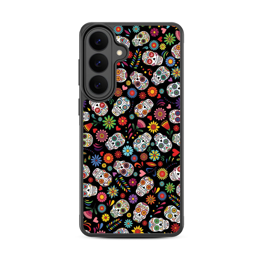 MyBat Design Lab Series Case for Samsung Galaxy S26 Plus - Fiesta Skulls
