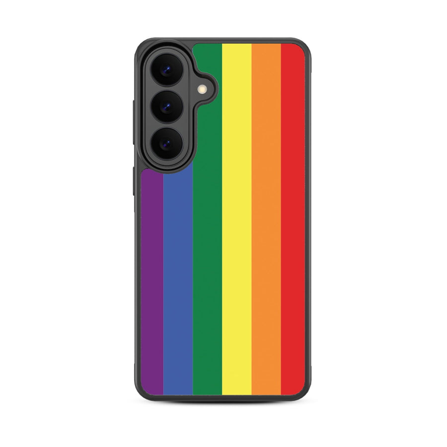 MyBat Design Lab Series Case for Samsung Galaxy S26 Plus - Rainbow Stripes
