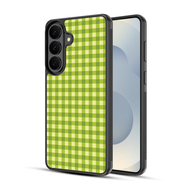 MyBat Design Lab Series Case for Samsung Galaxy S26 Plus - Green Gingham - MSS26PCSLESM476-2.jpg