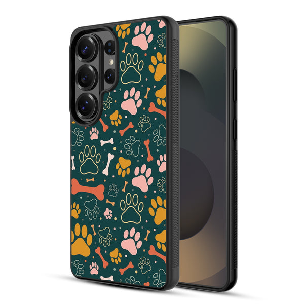 MyBat Design Lab Series Case for Samsung Galaxy S26 Ultra - Paw Prints & Bones - MSS26UCSLESM003-2.jpg