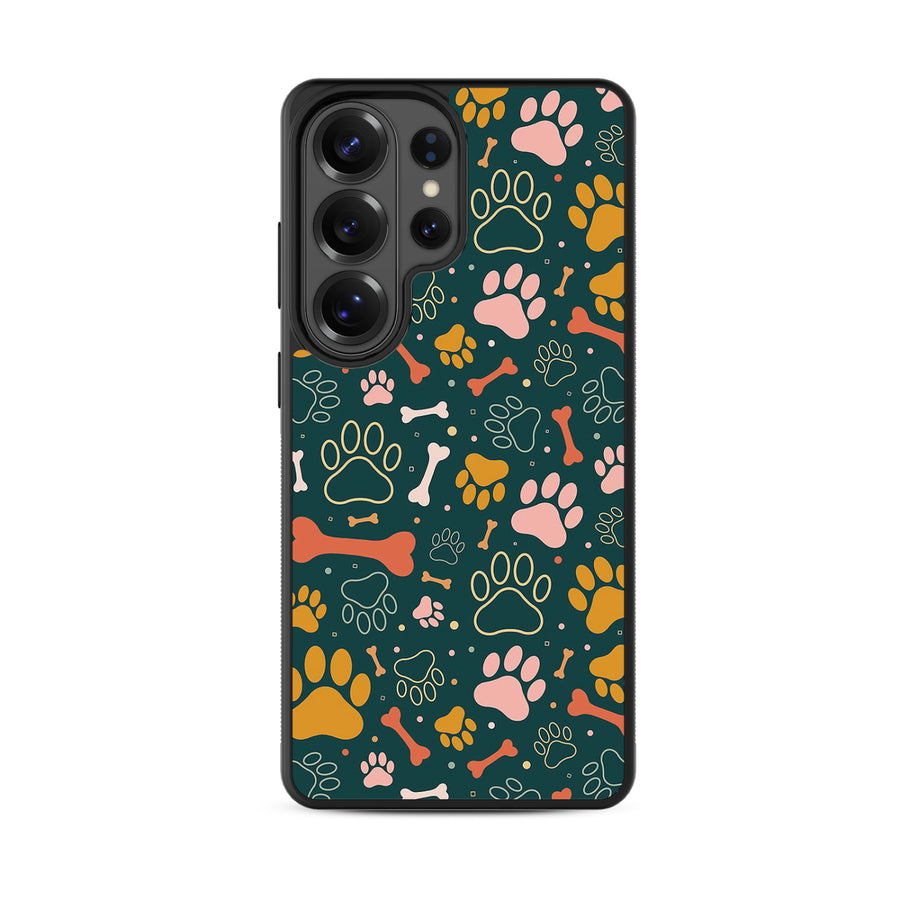 MyBat Design Lab Series Case for Samsung Galaxy S26 Ultra - Paw Prints & Bones - MSS26UCSLESM003-3.jpg