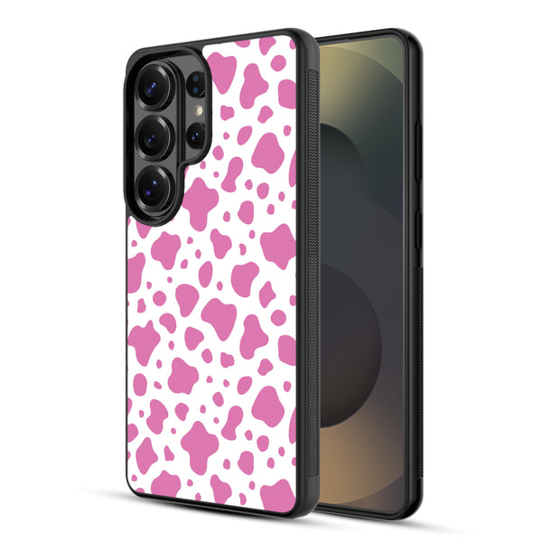 MyBat Design Lab Series Case for Samsung Galaxy S26 Ultra - Pink Cow Print - MSS26UCSLESM015-2.jpg