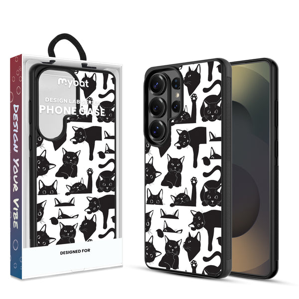 MyBat Design Lab Series Case for Samsung Galaxy S26 Ultra - Black Cats - MSS26UCSLESM017-1.jpg