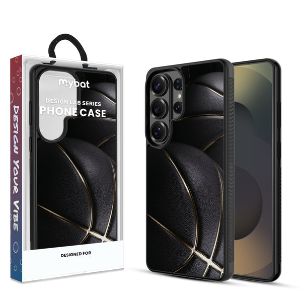 MyBat Design Lab Series Case for Samsung Galaxy S26 Ultra - Black Basketballs - MSS26UCSLESM090-1.jpg