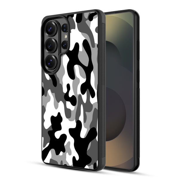 MyBat Design Lab Series Case for Samsung Galaxy S26 Ultra - Black & White Camouflage - MSS26UCSLESM122-2.jpg