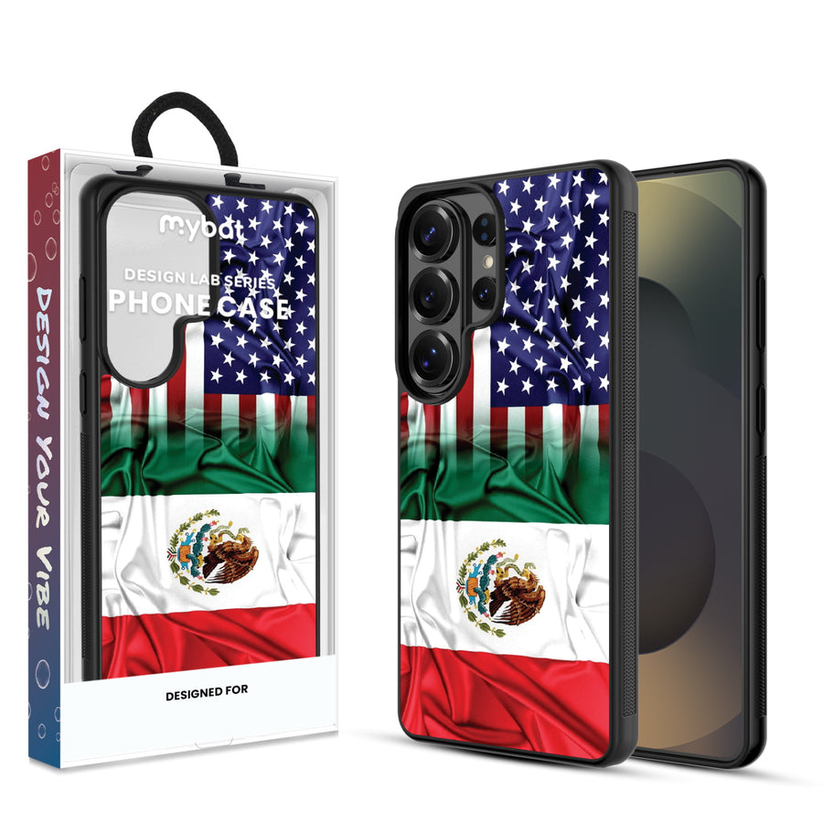 MyBat Design Lab Series Case for Samsung Galaxy S26 Ultra – Mexican-American Flag - MSS26UCSLESM168-1.jpg