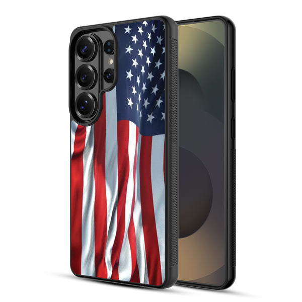 MyBat Design Lab Series Case for Samsung Galaxy S26 Ultra - Waving USA FLag - MSS26UCSLESM367-2.jpg