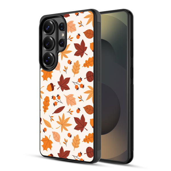 MyBat Design Lab Series Case for Samsung Galaxy S26 Ultra - Falling Leaves - MSS26UCSLESM424-2.jpg
