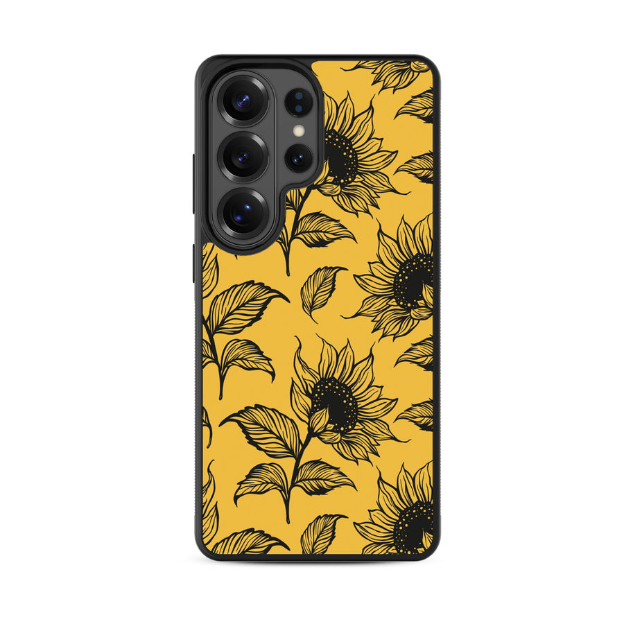 MyBat Design Lab Series Case for Samsung Galaxy S26 Ultra - Golden Sunflowers - MSS26UCSLESM444-3.jpg