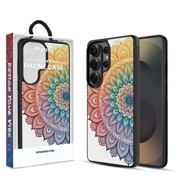 MyBat Design Lab Series Case for Samsung Galaxy S26 Ultra - Rainbow Mandala - MSS26UCSLESM457-1.jpg