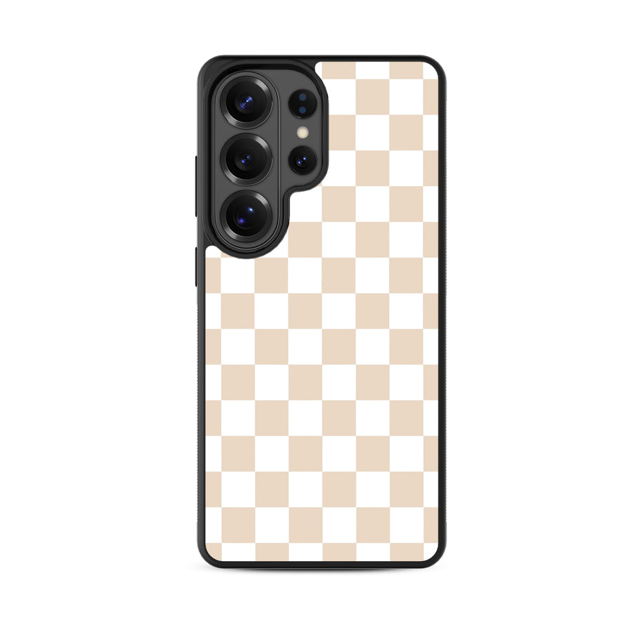 MyBat Design Lab Series Case for Samsung Galaxy S26 Ultra - Tan Check - MSS26UCSLESM475-3.jpg