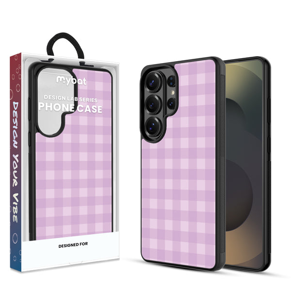 MyBat Design Lab Series Case for Samsung Galaxy S26 Ultra - Purple Plaid - MSS26UCSLESM483-1.jpg