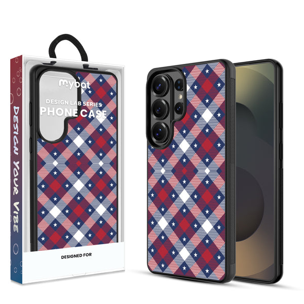 MyBat Design Lab Series Case for Samsung Galaxy S26 Ultra – Americana Plaid - MSS26UCSLESM523.JPG
