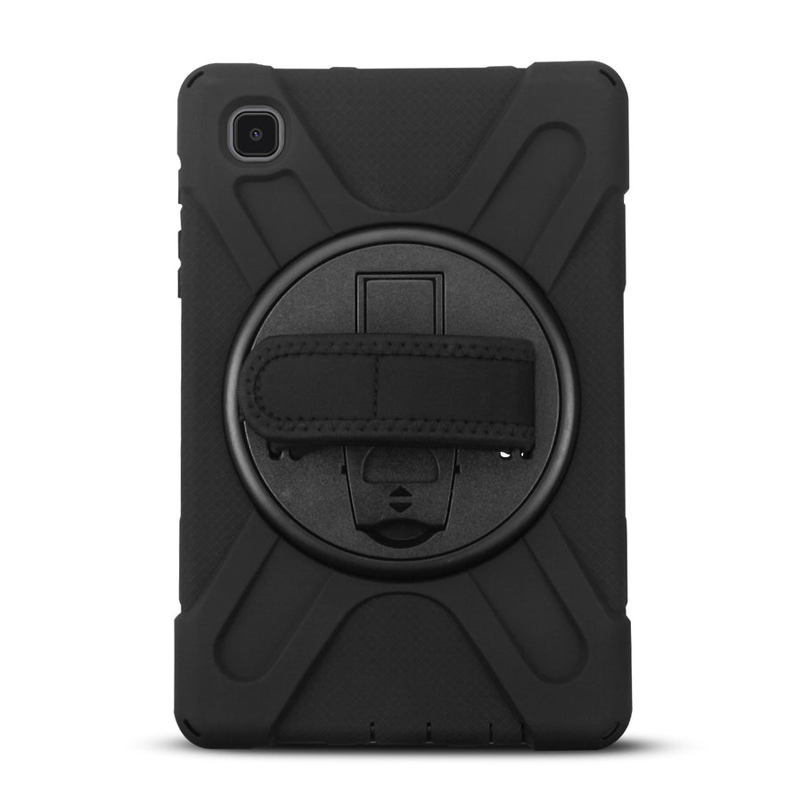 MyBat Rotatable Stand Protector Cover (with Wristband) for Samsung T220 (Galaxy Tab A7 Lite 8.7) - Black / Black - MST220CSRSSS001-3.jpg