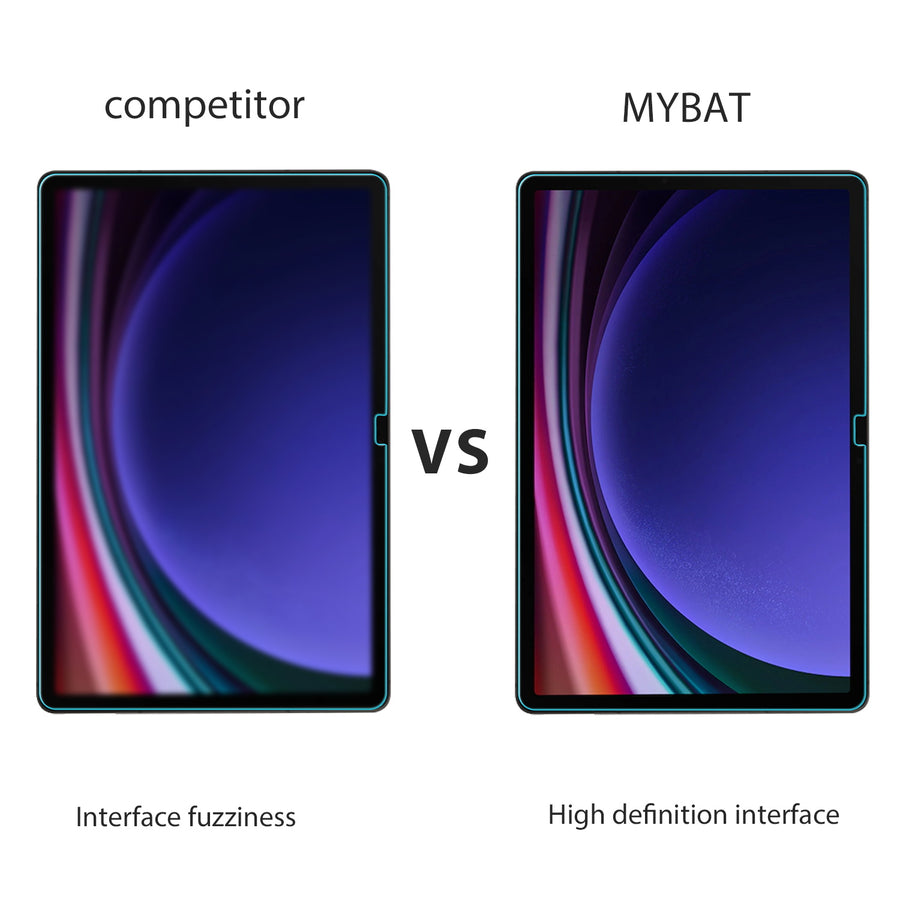 MyBat Tempered Glass Screen Protector for Samsung Galaxy Tab S10+ / Tab S9+/X800 (Galaxy Tab S8+) / T730 (Galaxy Tab S7 FE 5G 12.4) / Galaxy Tab S7+ - Clear - MSTS9PSC81-3.jpg