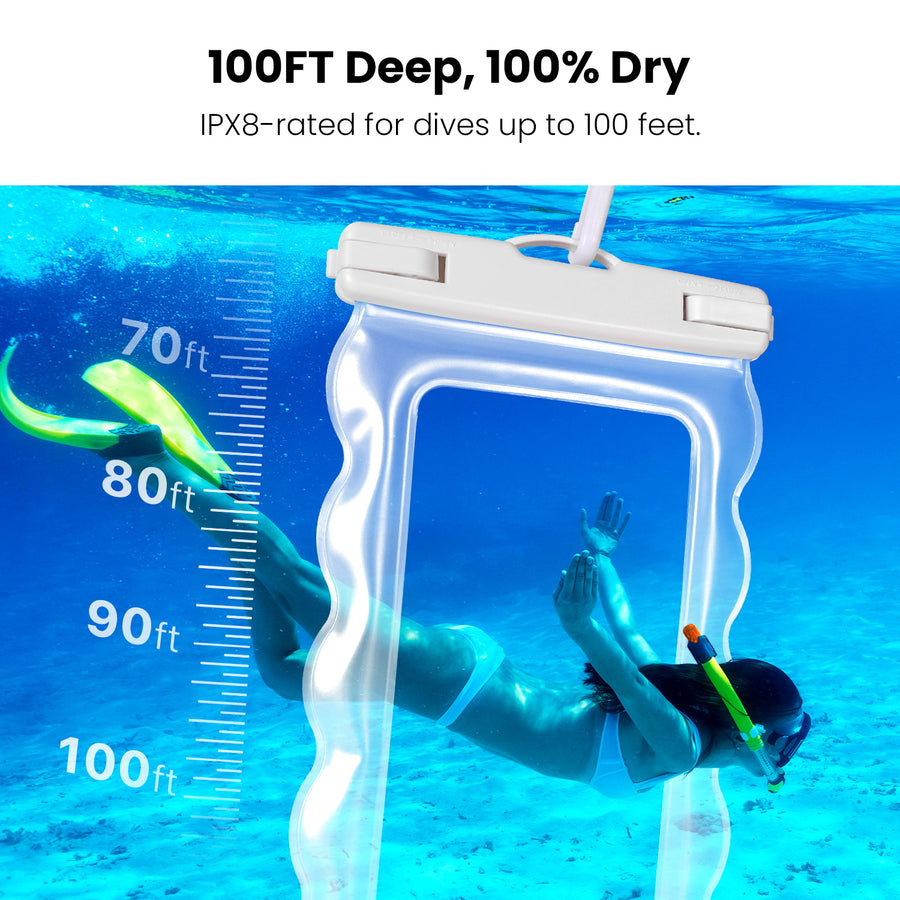 MyBat AquaLock MyBat AquaLock Wavy Floating Waterproof Pouch - White - MUNIWTPF082-6.JPG