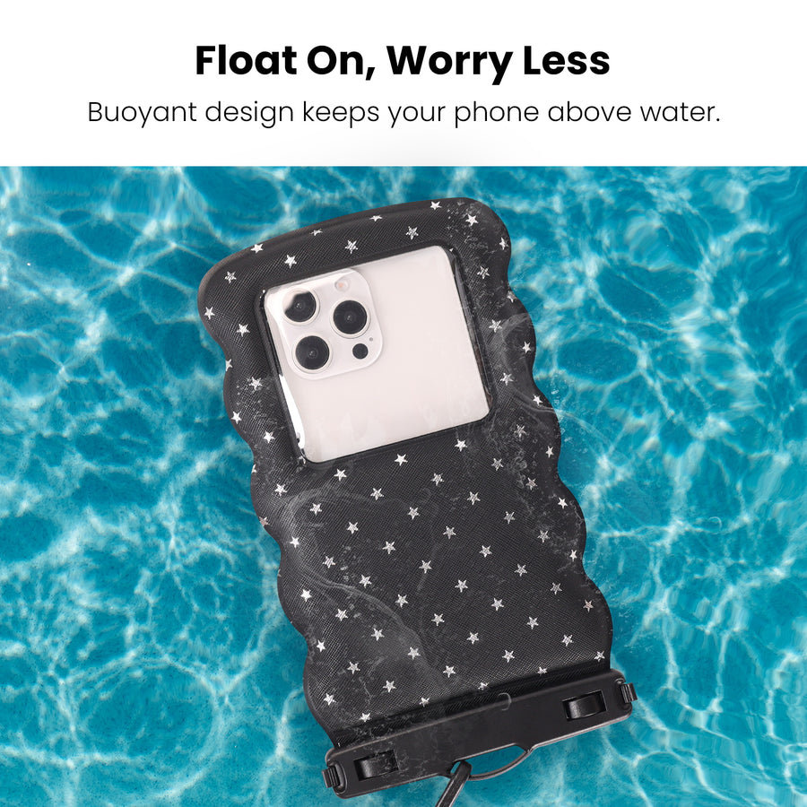 MyBat AquaLock MyBat AquaLock Wavy Floating Waterproof Pouch - Black - MUNIWTPF083-8.JPG