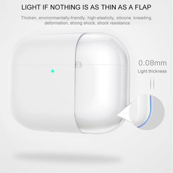 Airium Ultra Thin Protective Case for Apple AirPods Pro with Wireless Charging Case - White - NAIRPODSPCASK171-5.jpg