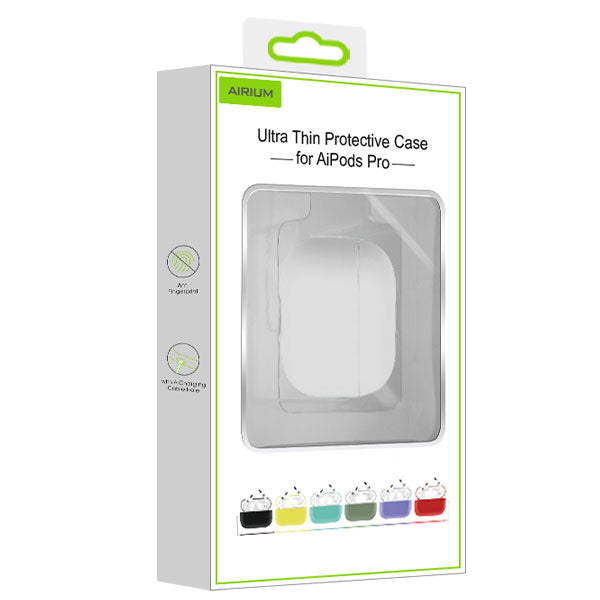 Airium Ultra Thin Protective Case for Apple AirPods Pro with Wireless Charging Case - White - NAIRPODSPCASK171-8.jpg