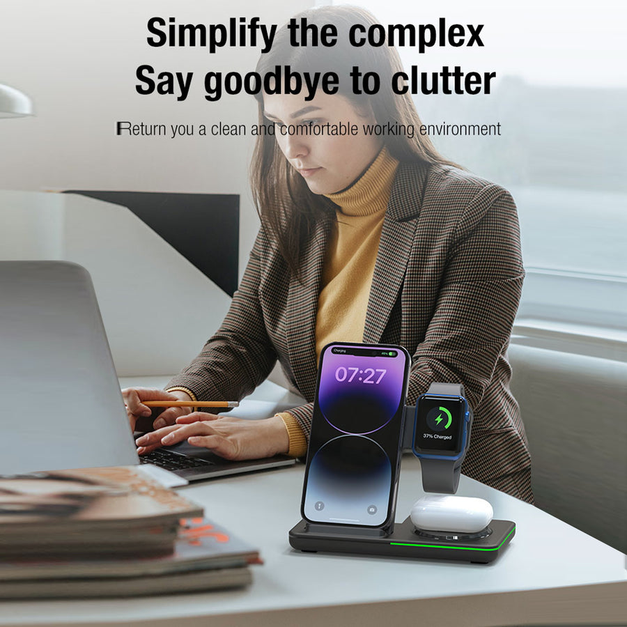 Neutral 3-in-1 Wireless Charging Station - Black - NCGWIRC15PW-4.JPG