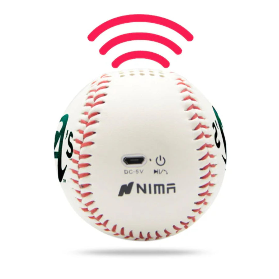 NiMA Officially Licensed MLB Baseball Bluetooth Speaker - Athletics - NIMABTSPKR-ATHLETICS-3.jpg
