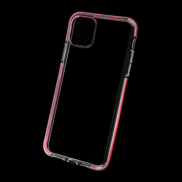 Airium Bumper Candy Skin Cover for Apple iPhone 11 Pro - Transparent Clear / Pink - NIP11PCASKCA263-3.jpg