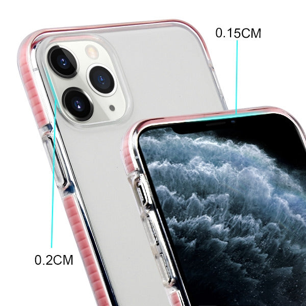 Airium Bumper Candy Skin Cover for Apple iPhone 11 Pro - Transparent Clear / Pink - NIP11PCASKCA263-5.jpg