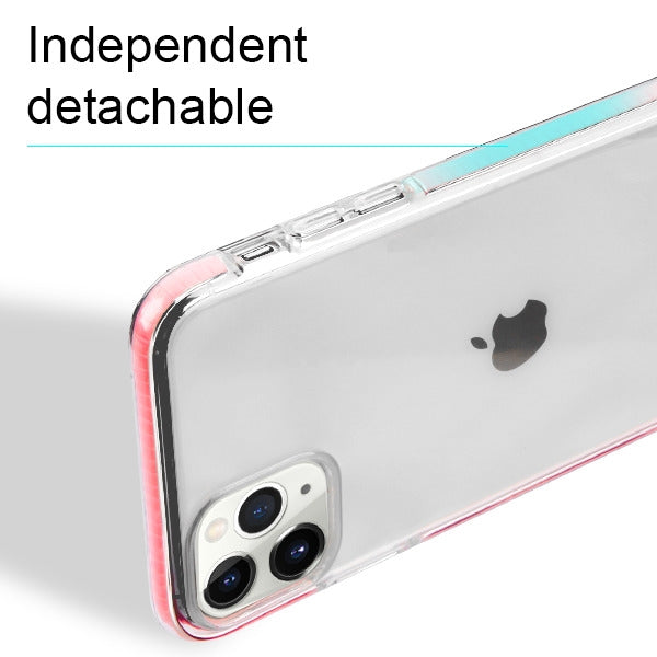 Airium Bumper Candy Skin Cover for Apple iPhone 11 Pro - Transparent Clear / Pink - NIP11PCASKCA263-6.jpg