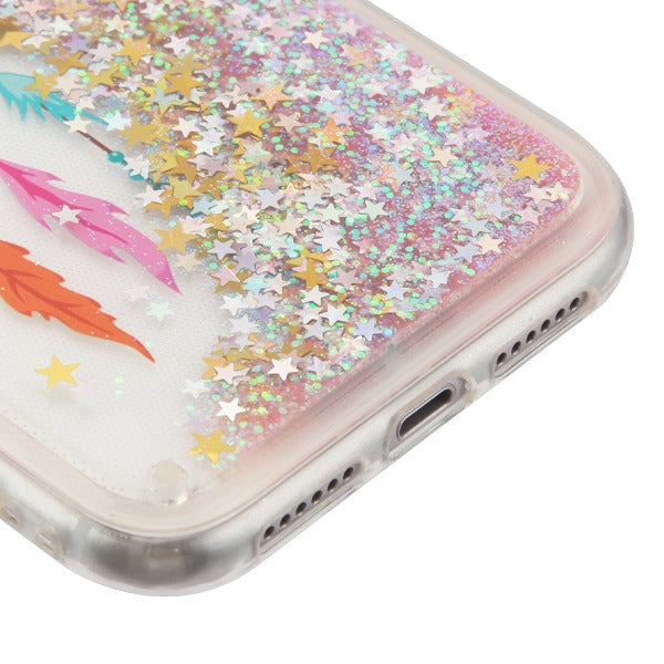 MyBat Quicksand Glitter Hybrid Protector Cover for Apple iPhone 11 - Dreamcatcher & Gold Stars - NIP11RHPCGTIM011-3.jpg