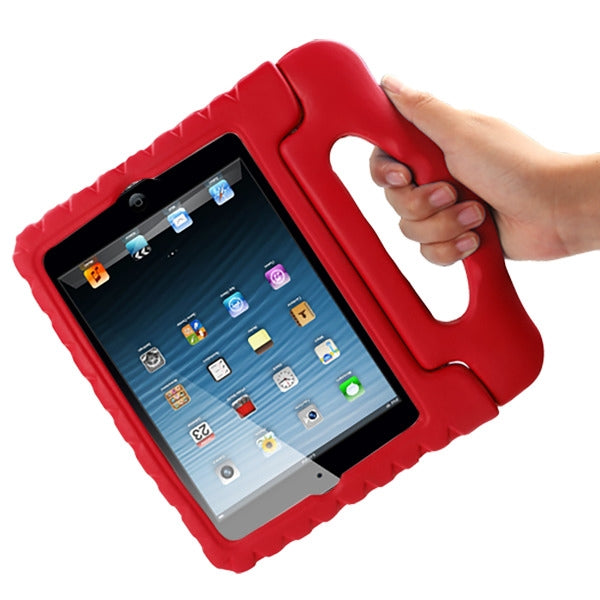 Airium Handbag Kids Drop-resistant Protector Cover for Apple iPad mini (A1432,A1454,A1455)/iPad mini (2019) / iPad mini 4 (A1538,A1550) - Red - NIPADMINIHPCEVA004-5.jpg