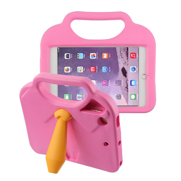 Airium Tie Kids Drop-resistant Protector Cover for Apple iPad mini (A1432,A1454,A1455)/iPad mini (2019) / iPad mini 4 (A1538,A1550) - Pink - NIPADMINIHPCEVA044-1.jpg