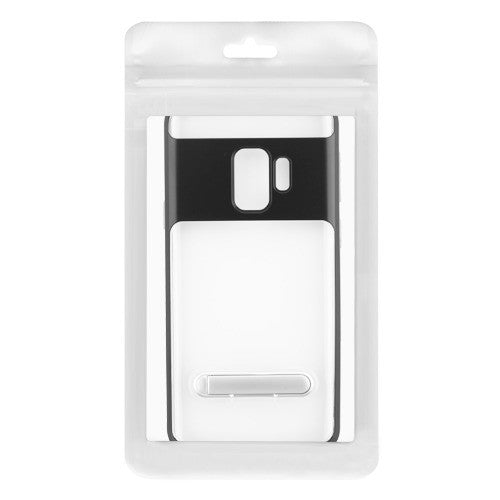 Airium Hybrid Protector Cover (with Magnetic Metal Stand) for Samsung Galaxy S9 - Black / Transparent Clear - NSAMS9HPCSAAS821NP-6.jpg
