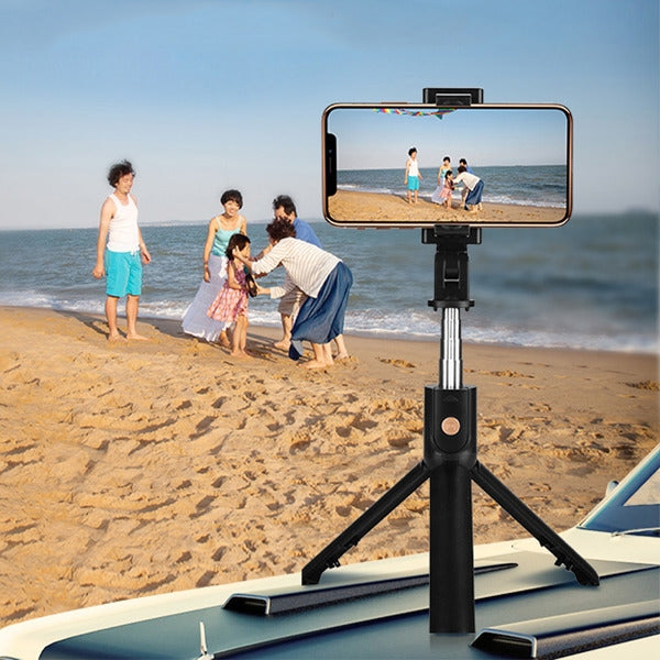 MyBat Wireless Selfie Stick(with Shutter Control) - Black - NSELFIEMONOPOD101-8.jpg