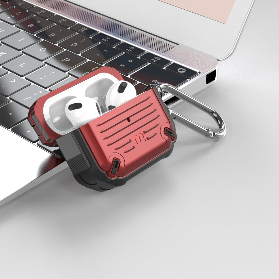 MyBat Pro Armor Series Case for Apple AirPods 3 - Red - RAIRP3PCSFSSS022-7.jpg