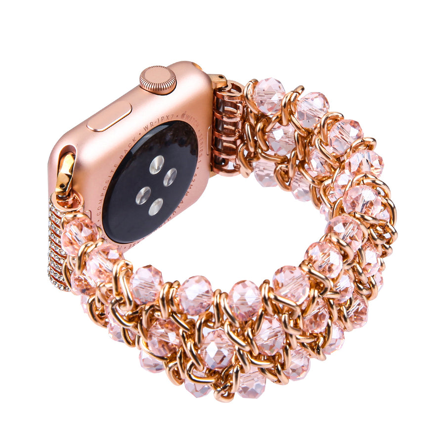 MyBat Pro Crystal Watchband for Apple Watch 38mm / 40mm - Pink - RAPWH40BAN221-4.jpg