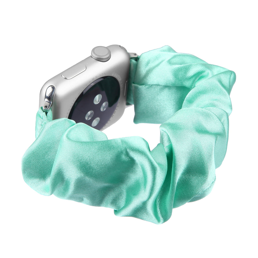 MyBat Pro Scrunchie Watchband for Apple Watch 38mm / 40mm - Green - RAPWH40BAN243-4.jpg