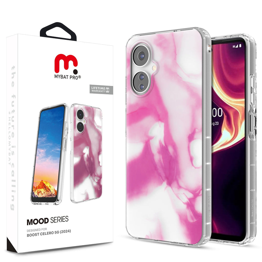 MyBat Pro Mood Series Case for Boost Celero 5G (2024) - Blushing