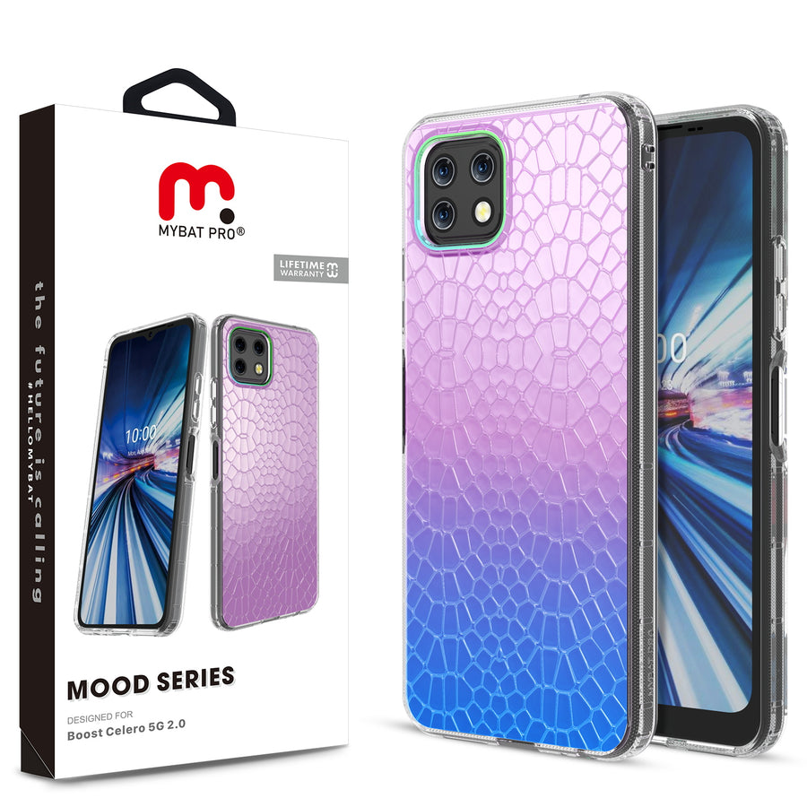 MyBat Pro Mood Series Case for Boost Celero 5G 2.0 - Iridescent Snake - RBTCE5GNCSFSSM367-1.jpg