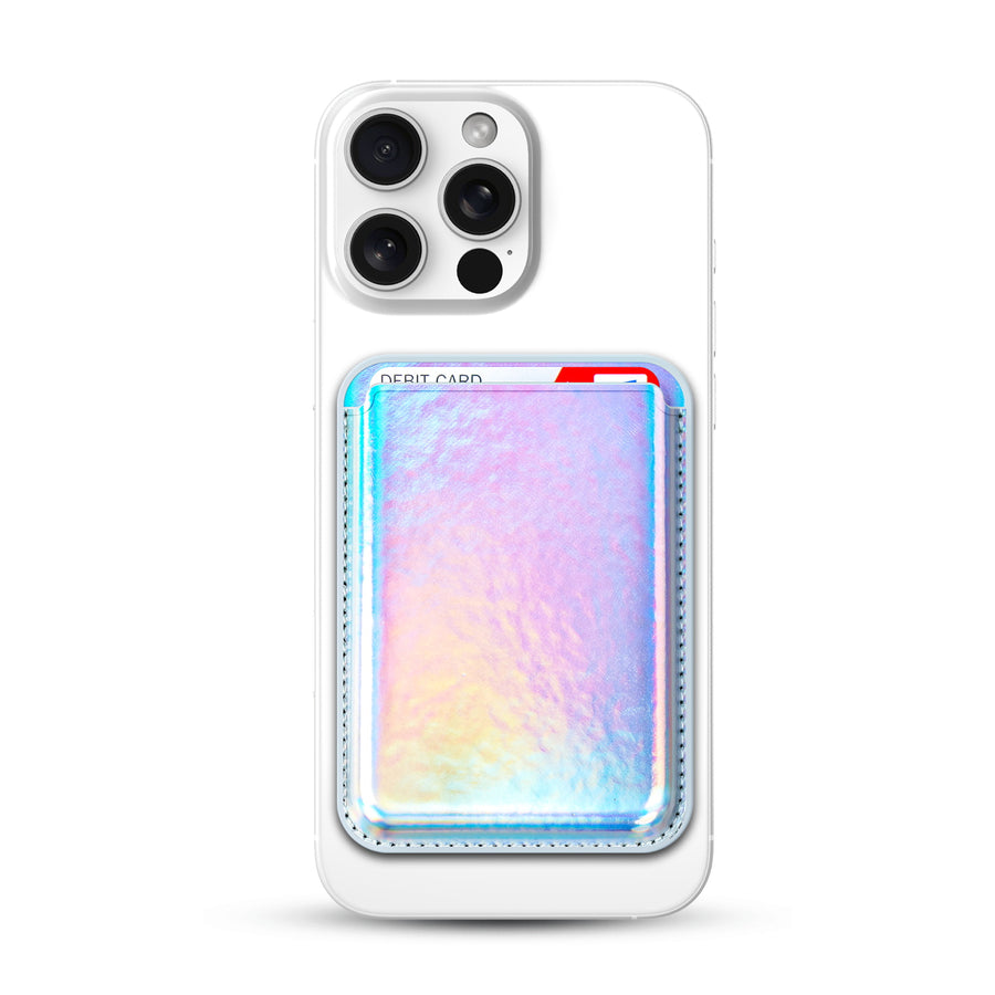 MyBat Pro MagStash MagSafe Wallet - Holographic Chrome - RCARDPOUCH308-4.jpg