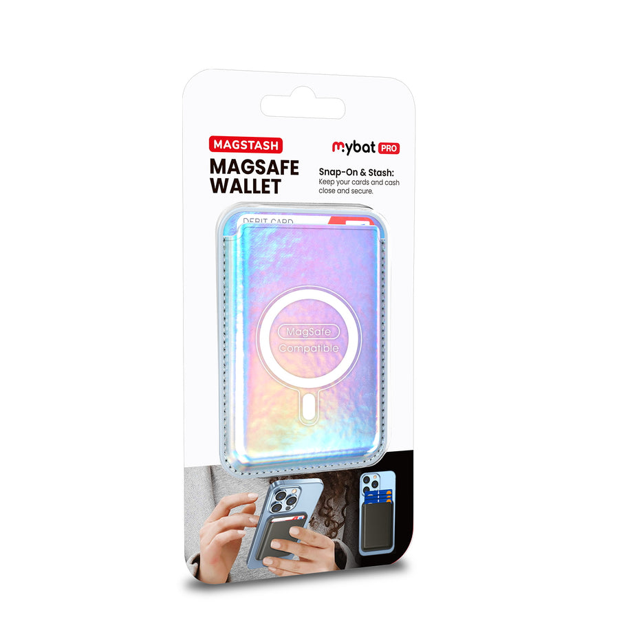 MyBat Pro MagStash MagSafe Wallet - Holographic Chrome - RCARDPOUCH308-9.jpg