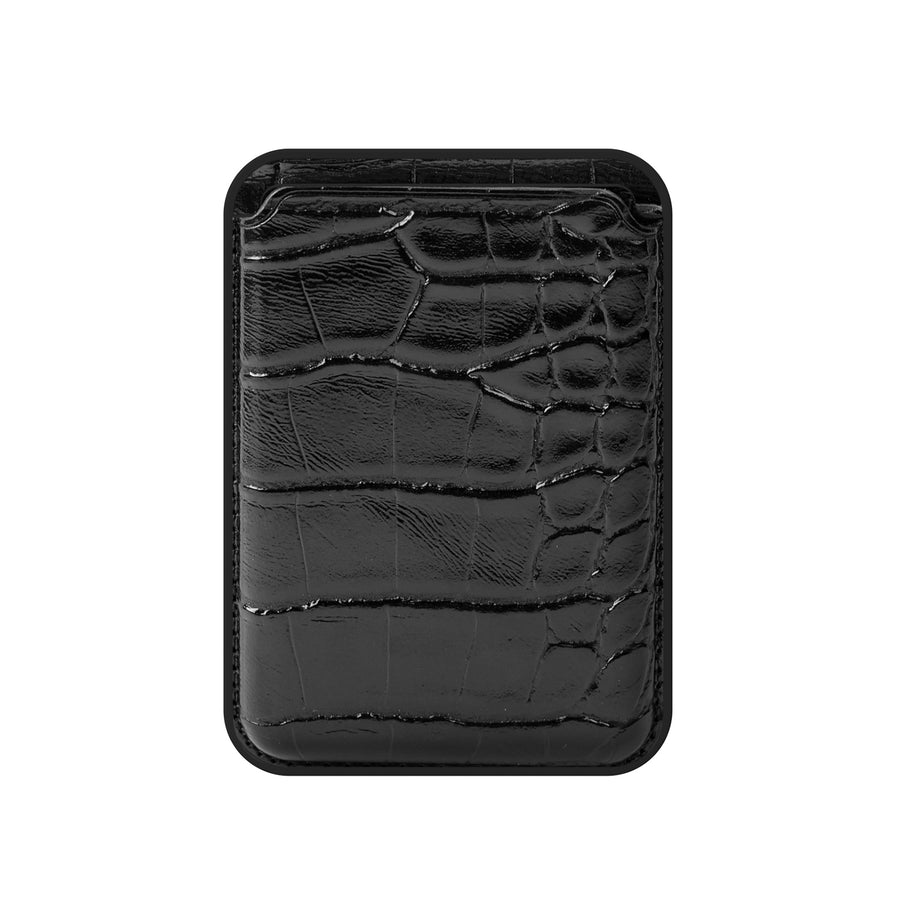 MyBat Pro MagStash Wild MagSafe Wallet - Crocodile Embossed - Black - RCARDPOUCH601-1.JPG