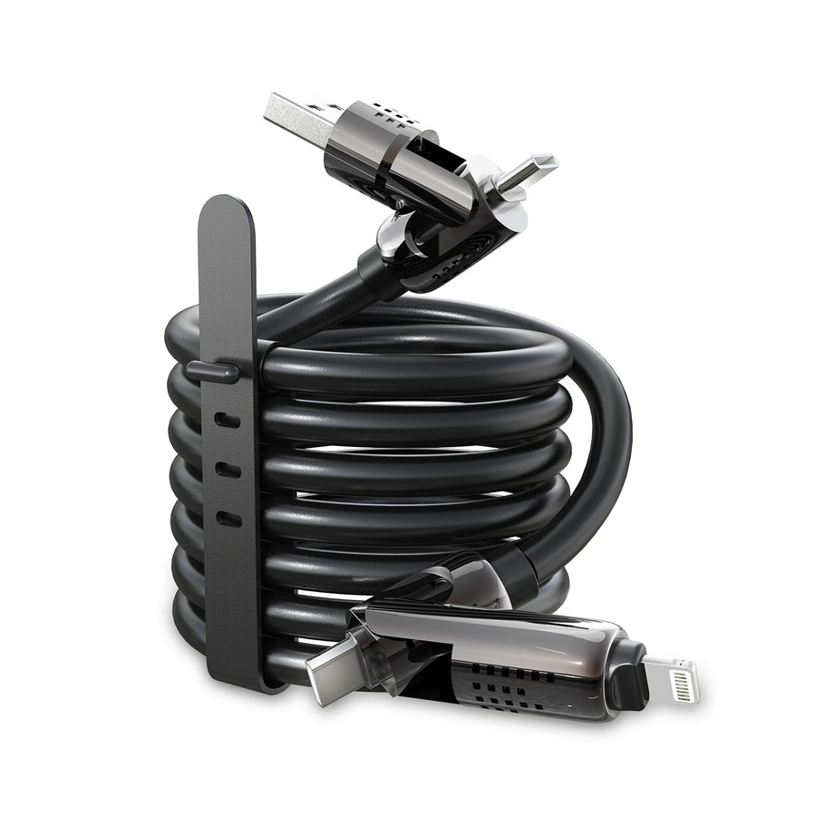 MyBat Pro 240W 4-in-1 Silicone Charging Cable w/ RGB Lights - 4FT - Black - RCB4IN1MO13BK12-2.jpg