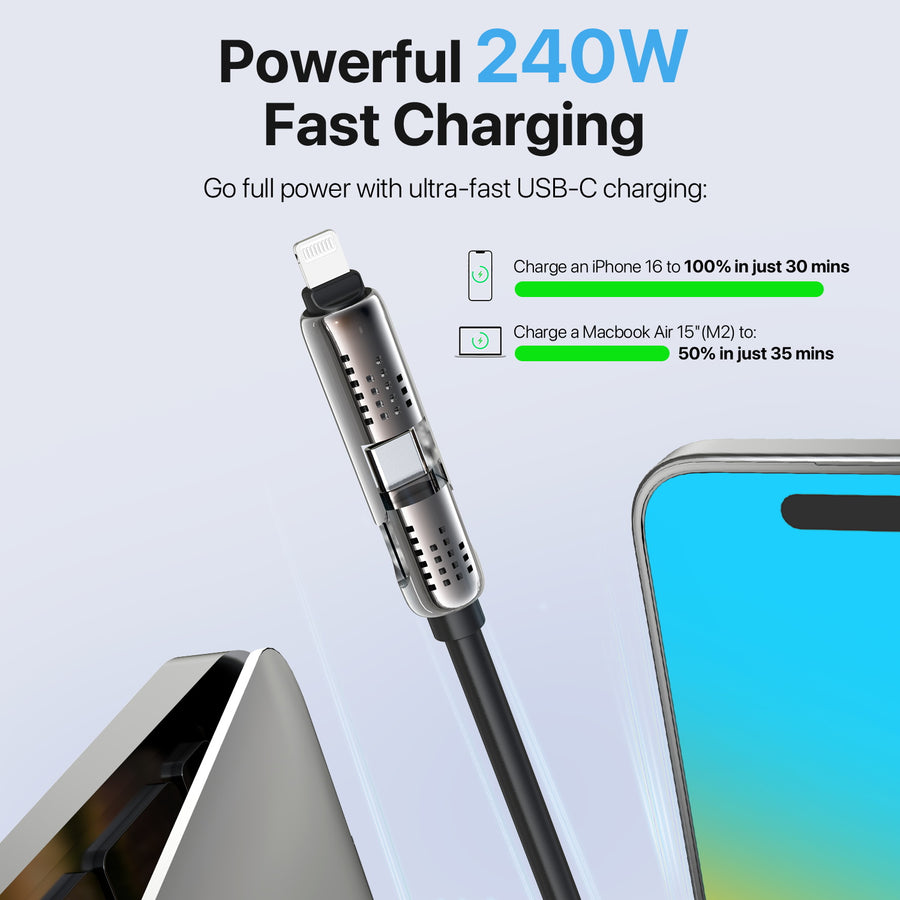MyBat Pro 240W 4-in-1 Silicone Charging Cable w/ RGB Lights - 4FT - Black - RCB4IN1MO13BK12-4.jpg