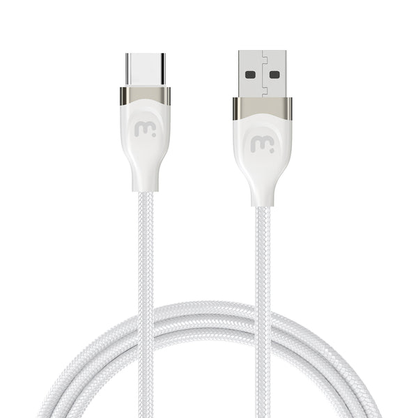 MyBat Pro USB-A to USB-C Braided Cable - 3FT - White - RCBCAMO06W10-2.jpg
