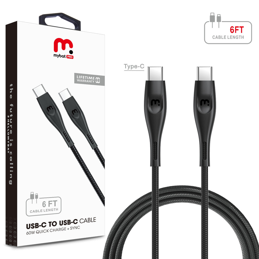 MyBat Pro USB-C to USB-C Cable - 6 FT - Black - RCBCCMO001-1.jpg