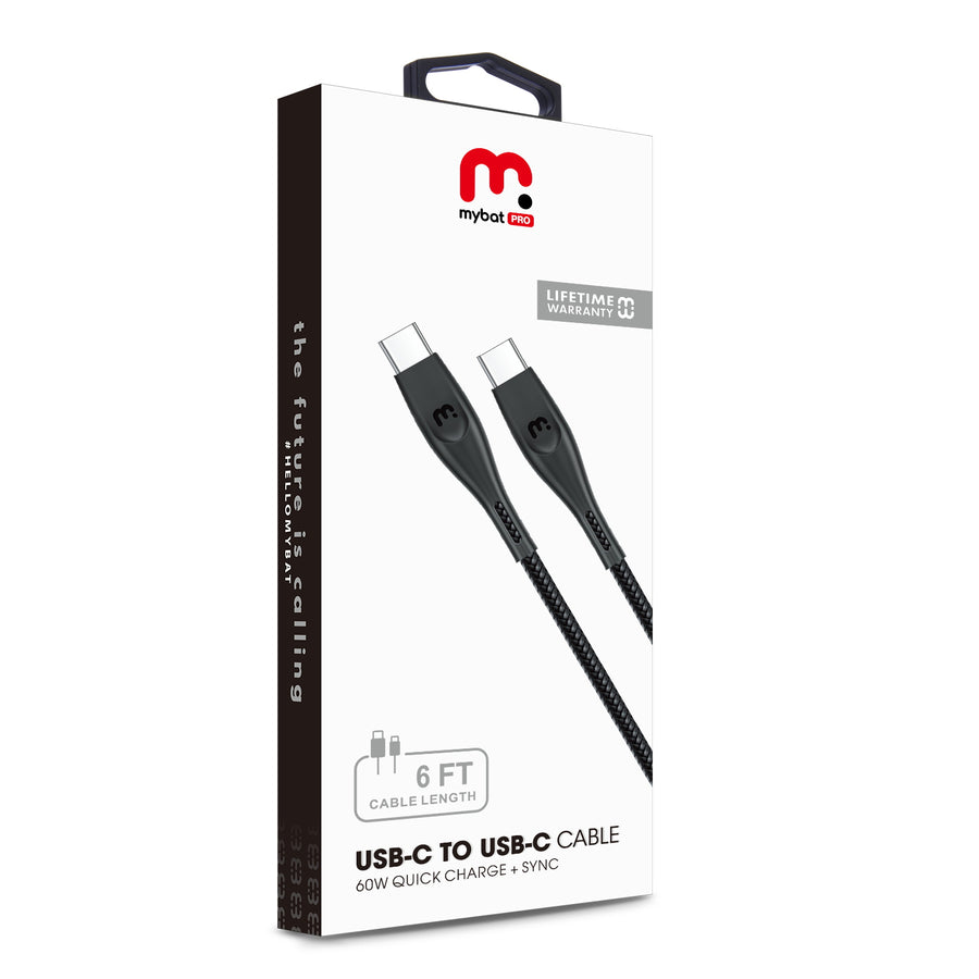 MyBat Pro USB-C to USB-C Cable - 6 FT - Black - RCBCCMO001-8.jpg