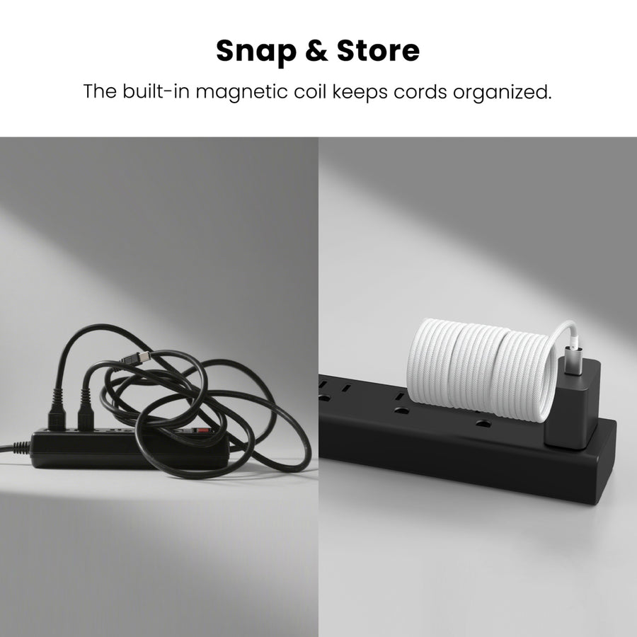MyBat Pro MagCoil USB-C to USB-C Braided Magnetic Cable - 6FT - White - RCBCCMO16PW18-4.jpg