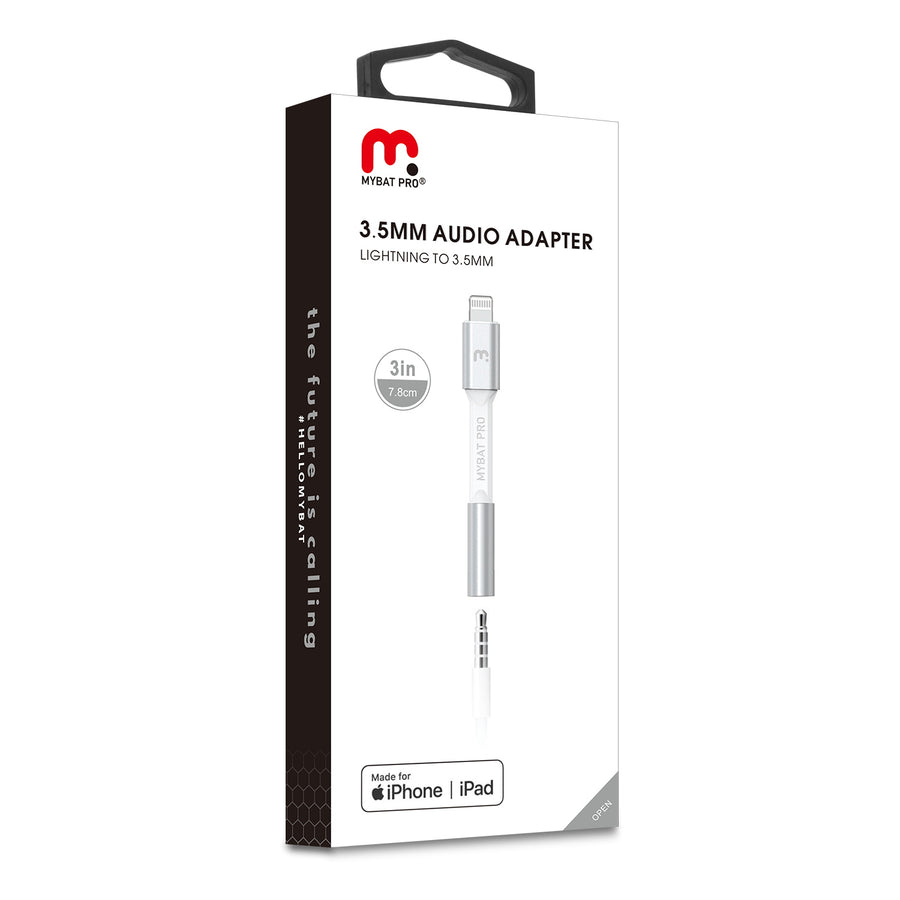 MyBat Pro MFi Lightning Connector to 3.5mm Adapter - White - RCBFL3MN38W08-9.jpg